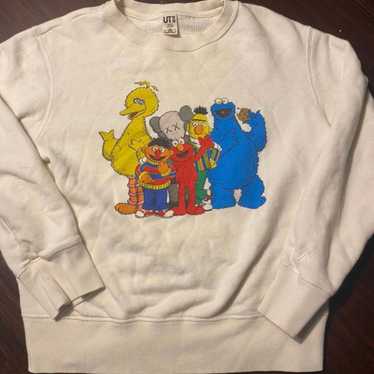 kaws sesame street crewneck - image 1