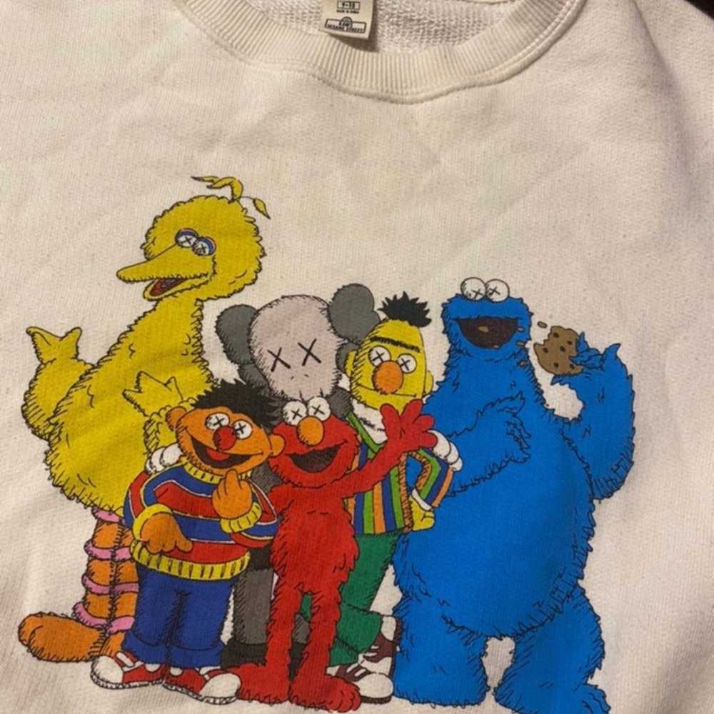 kaws sesame street crewneck - image 2