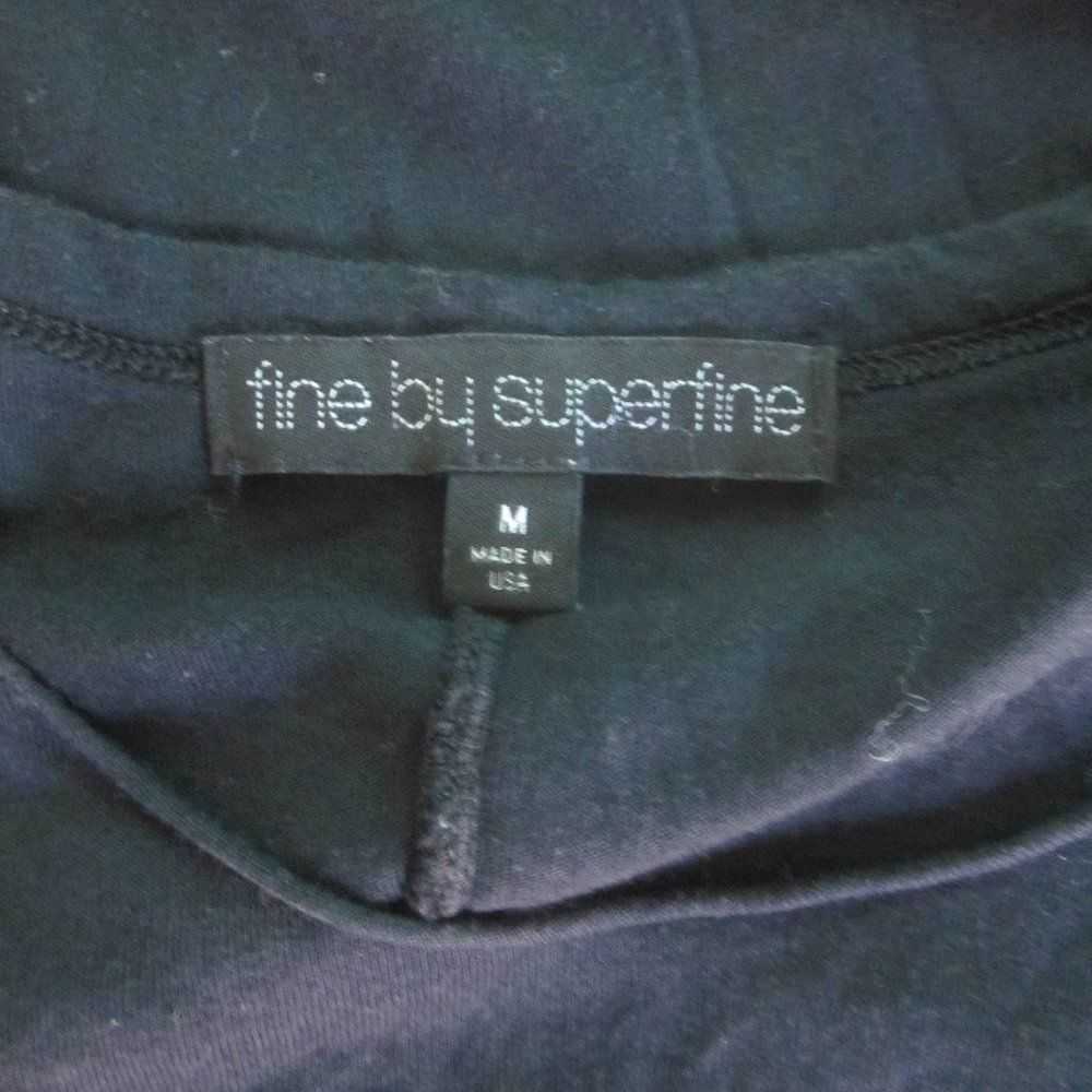 Superfine Fine by Superfine Raw Edge Jersey Tee M - image 4