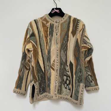 Carlo Alberto Wool Women’s Cardigan Sweater Small