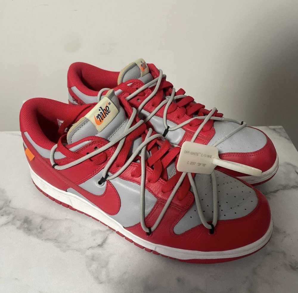 Nike × Off-White Off White x Dunk Low ‘University… - image 1