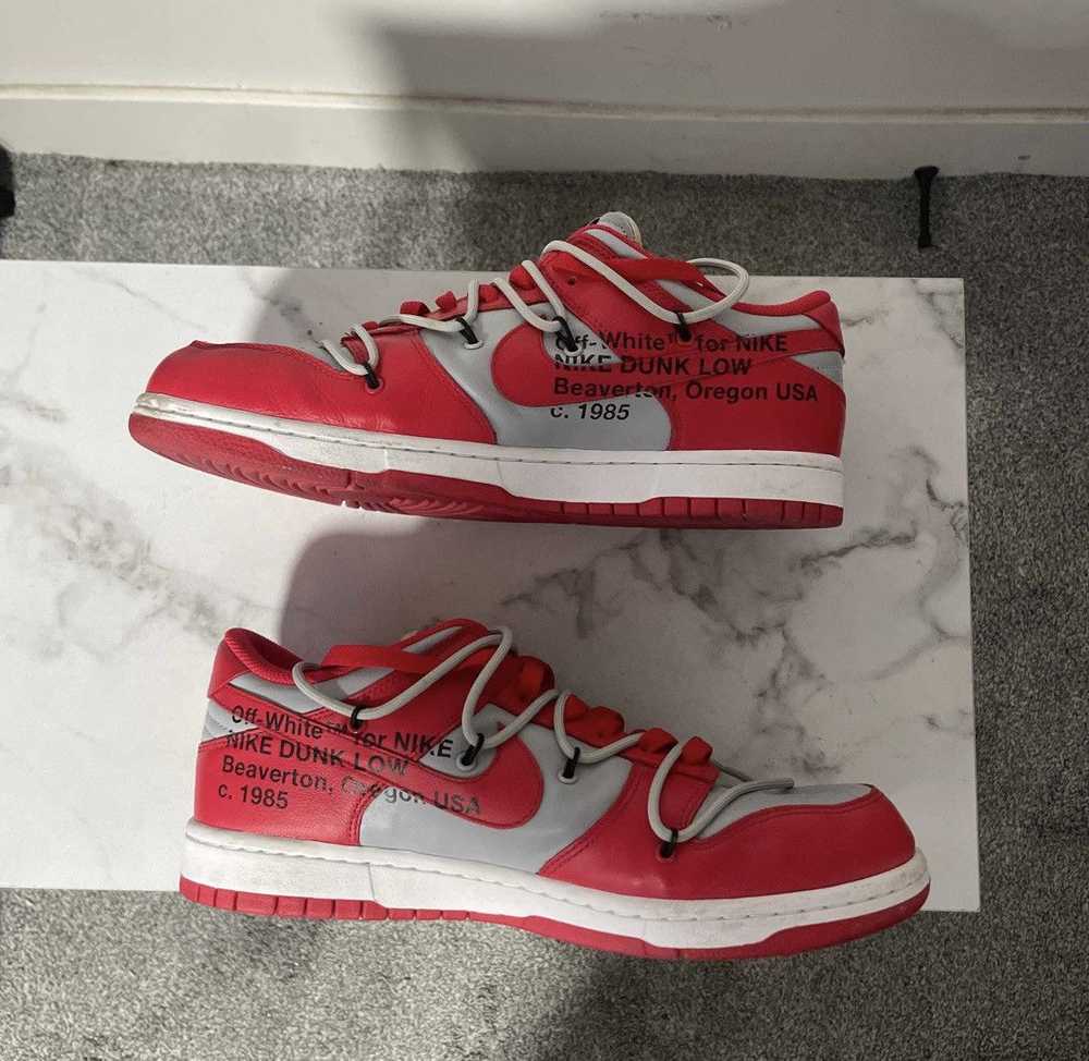 Nike × Off-White Off White x Dunk Low ‘University… - image 3