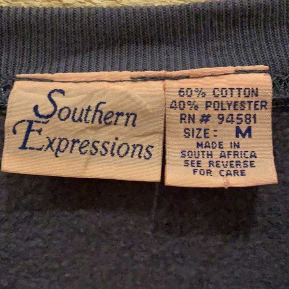 SOUTHERN EXPRESSIONS Women’s Blue Crewneck Sweats… - image 3