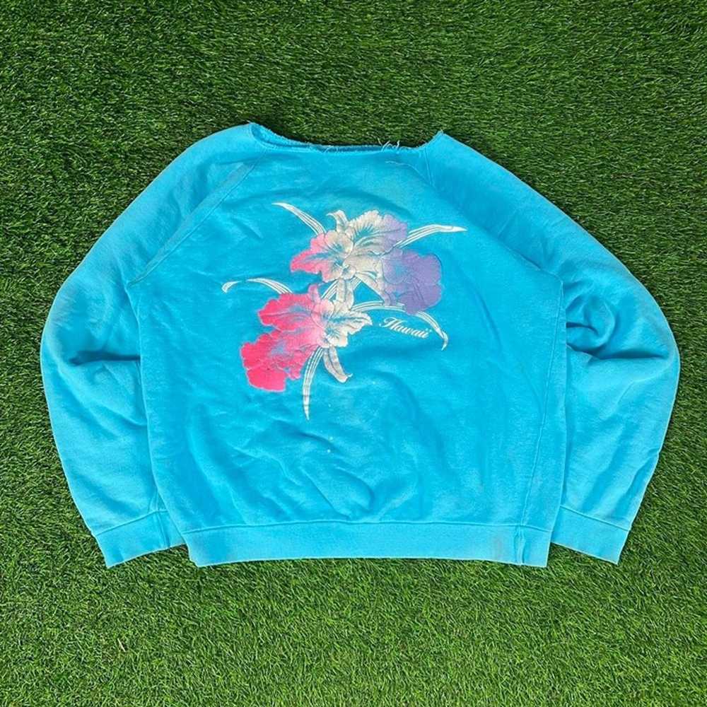 Vintage VTG 80’s Hawaii Boxy Sweatshirt - image 1