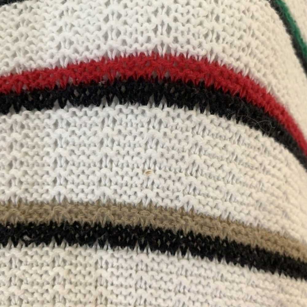 Classic Elements Striped Sweater Vintage White Cr… - image 7