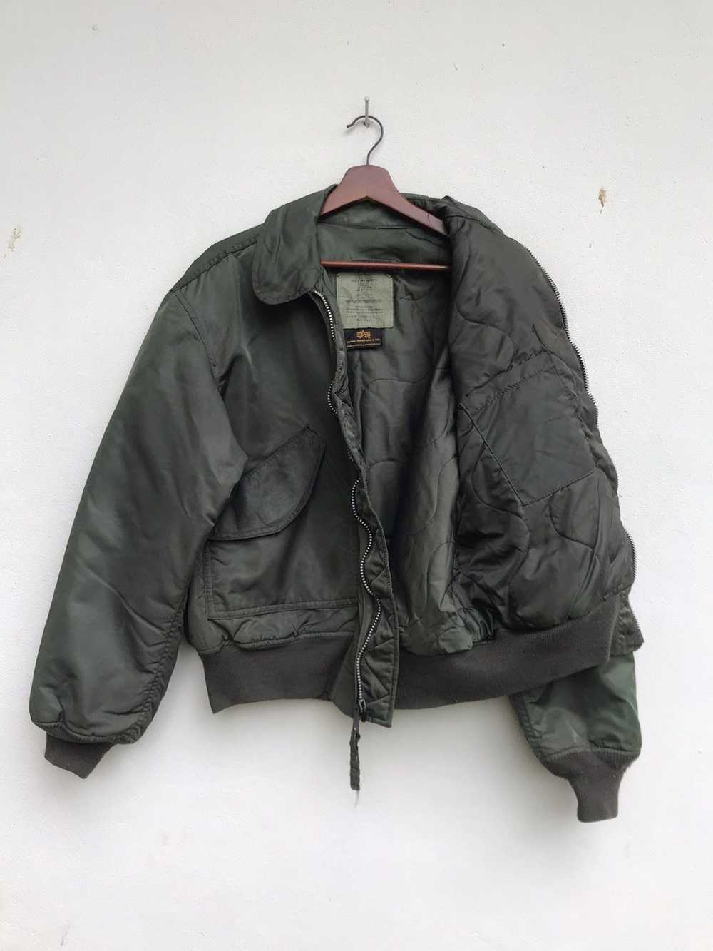 Alpha Industries × Military × Vintage Made in 🇺�… - image 3