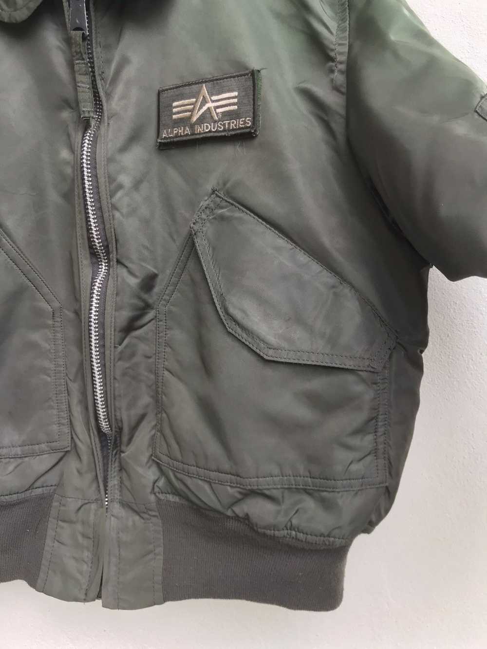 Alpha Industries × Military × Vintage Made in 🇺�… - image 9