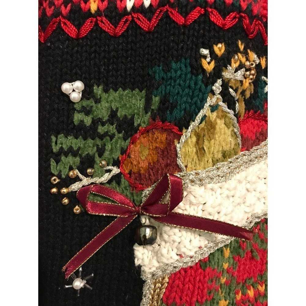 Vtg 97 Heirloom Collectibles Christmas Sweater Mu… - image 8