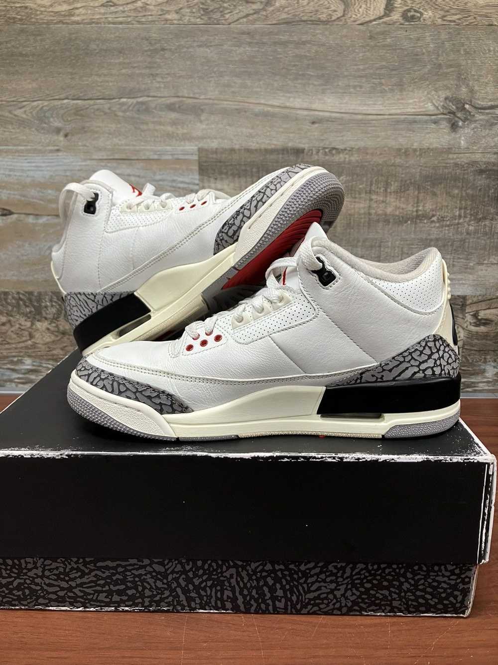 Jordan Brand Air Jordan 3 reimagined white cement… - image 2