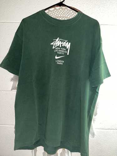 Nike × Stussy Stussy Nike International Tee 'Gree… - image 1