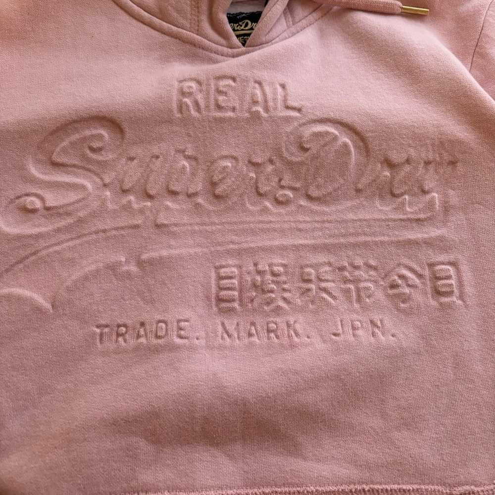 Superdry Women's Vintage Logo PINK Embossed Graph… - image 8