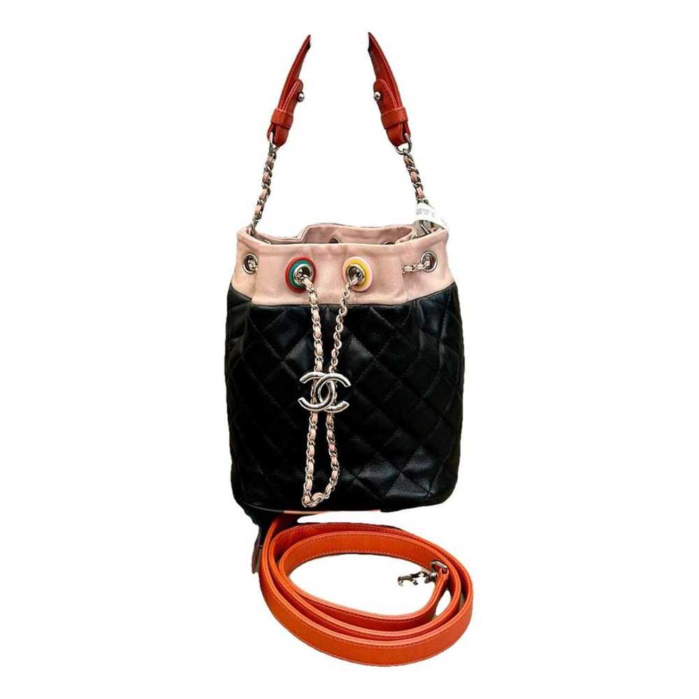 Chanel Gabrielle Bucket leather crossbody bag - image 1