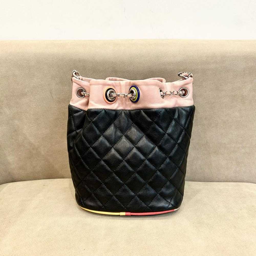 Chanel Gabrielle Bucket leather crossbody bag - image 3