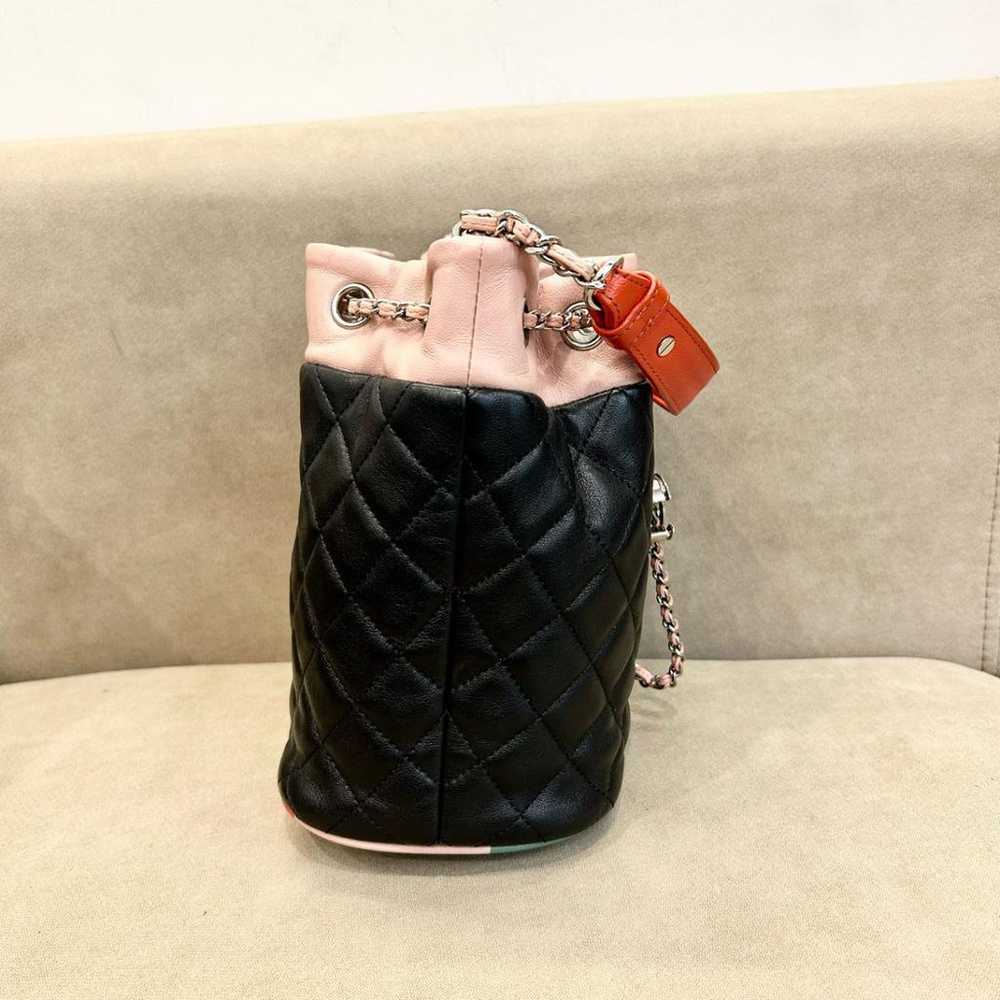 Chanel Gabrielle Bucket leather crossbody bag - image 4