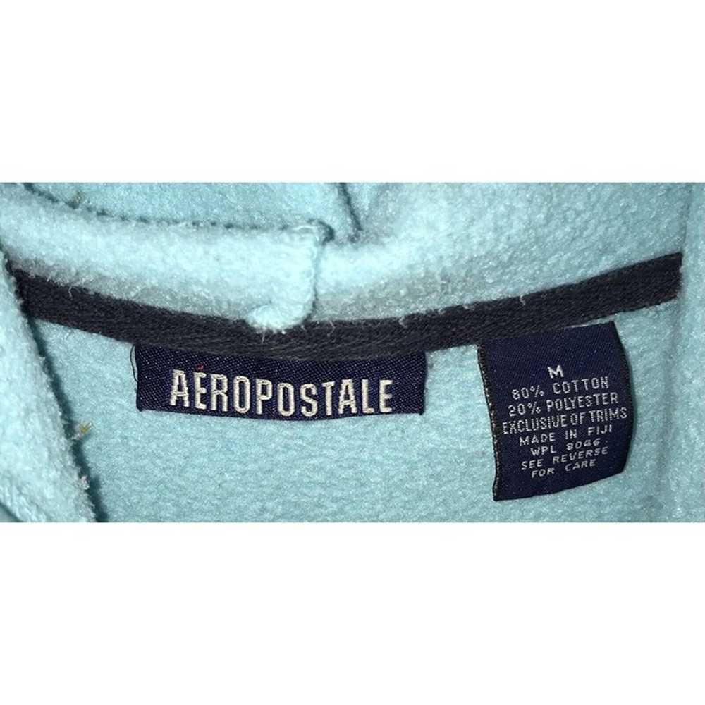 Aeropostale Pullover Hoodie Women Medium Aqua Aer… - image 5