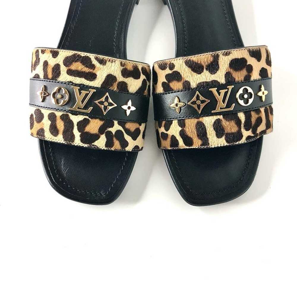 Louis Vuitton Leather sandal - image 4