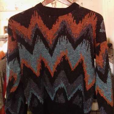 Original 1980's Ugly Christmas Sweater - image 1