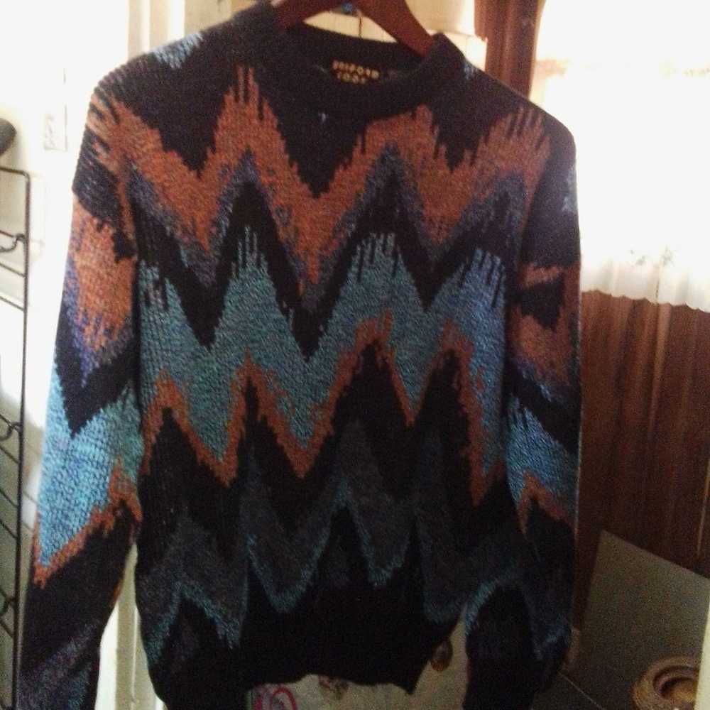 Original 1980's Ugly Christmas Sweater - image 5