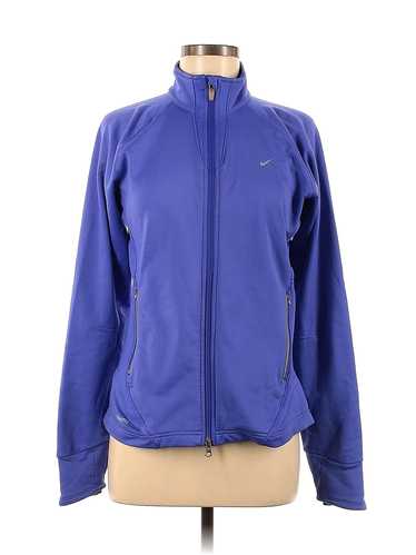 Nike Women Blue Track Jacket M