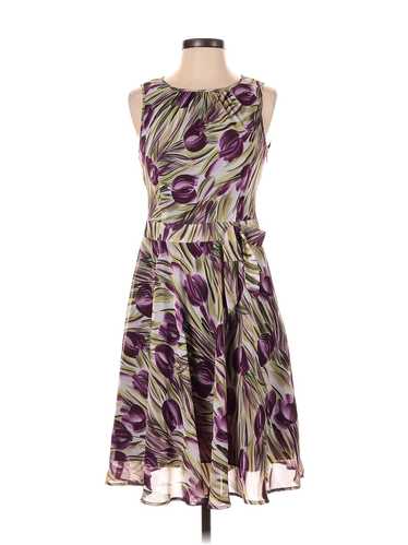 Ann Taylor Women Purple Cocktail Dress 2