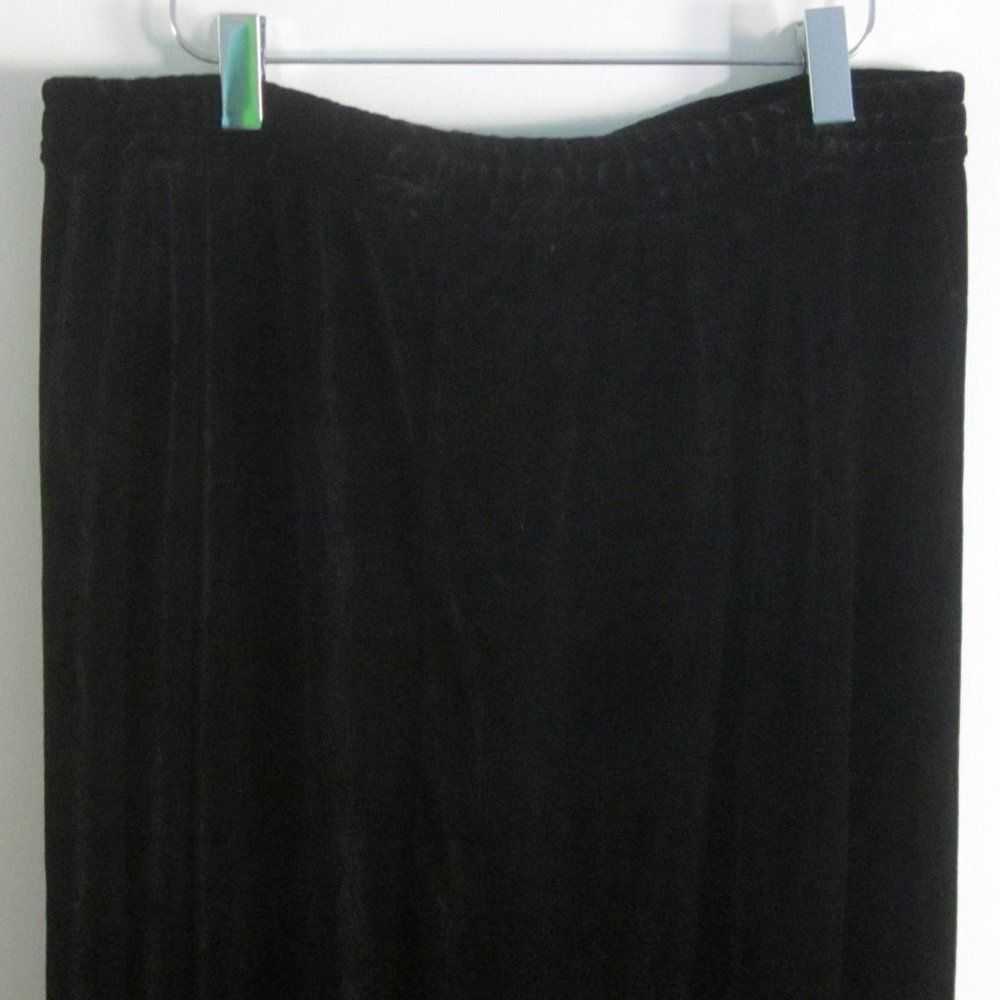 Vintage Selene Pull On Velvety Pants L - image 7