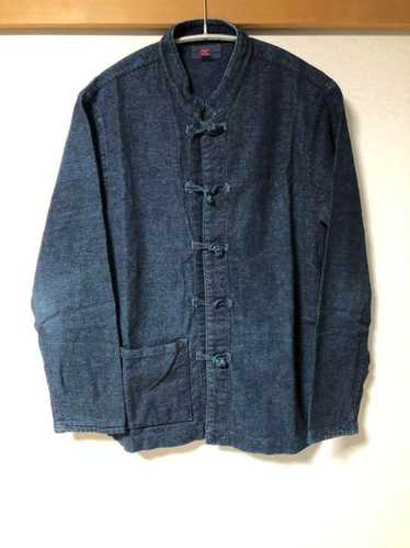 45Rpm Denim China Shirt Jacket Women'S 1 Indigo