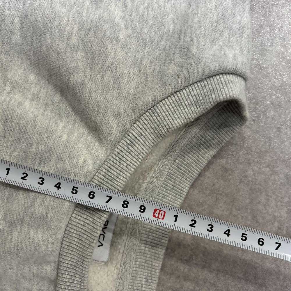 RVCA Lukka cropped sweatshirt with logo in gray c… - image 7