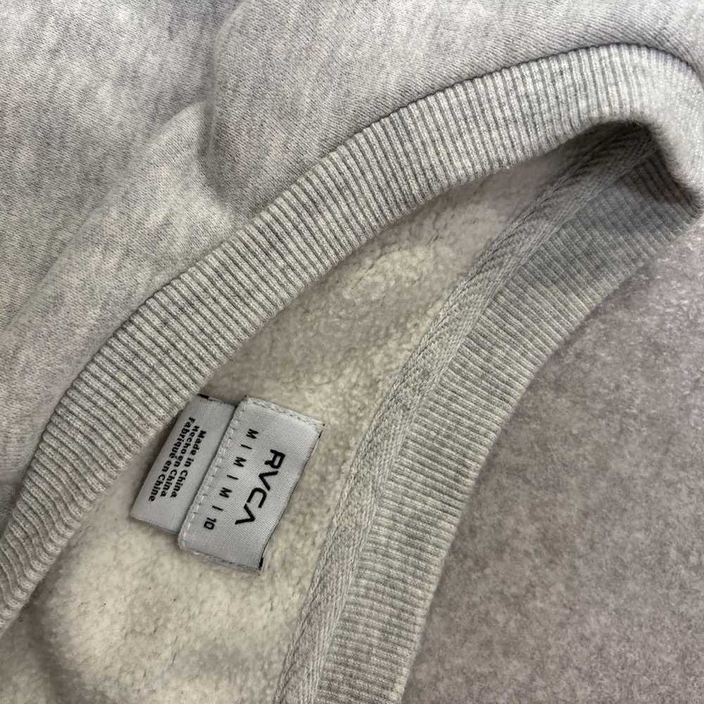 RVCA Lukka cropped sweatshirt with logo in gray c… - image 8