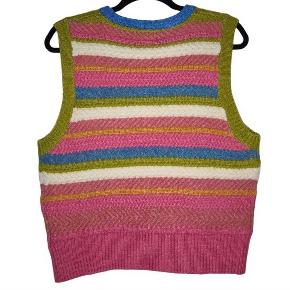 FRNCH PARIS Wendy Sweater Vest MS22-58 Medium - image 3