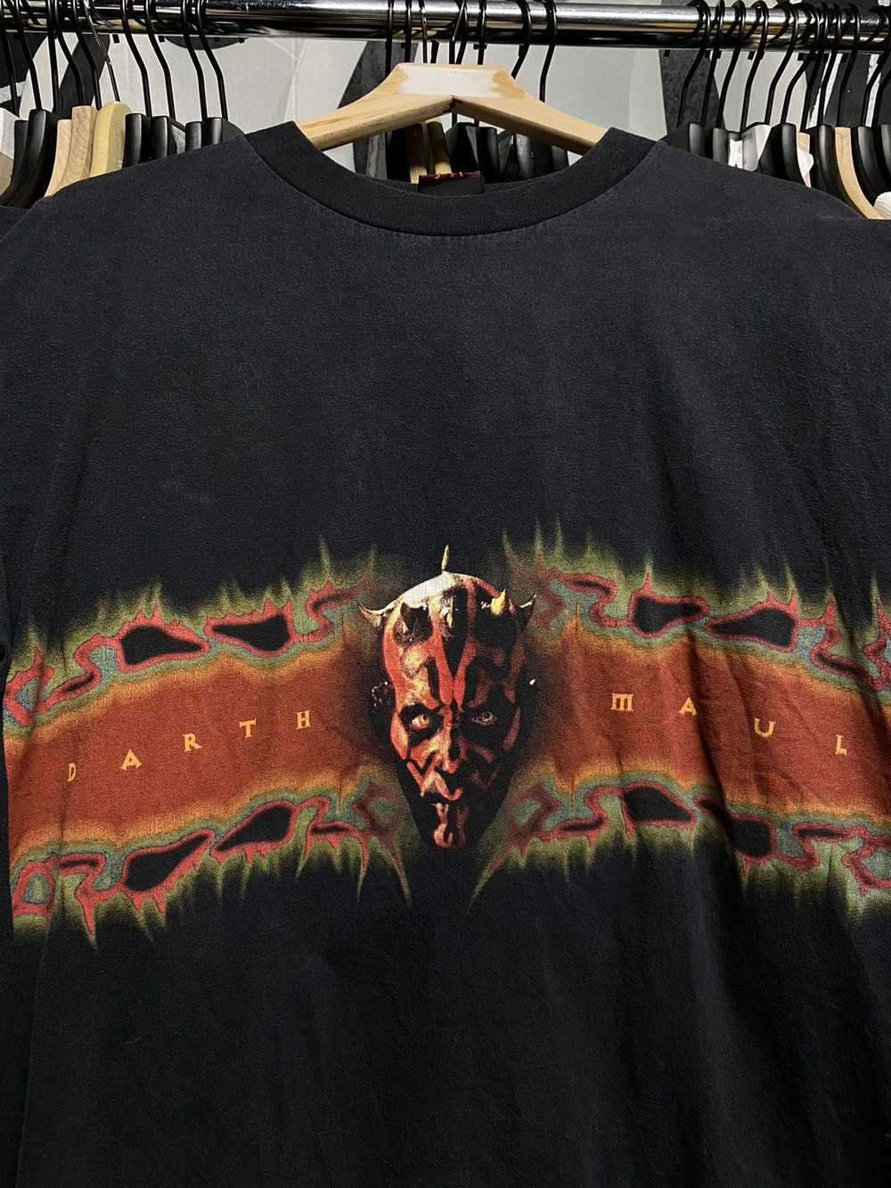 Vintage 90’s Vintage Darth Maul Star Wars Tee Shi… - image 2