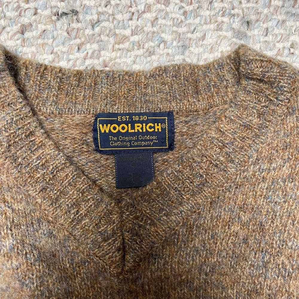 Vintage Woolrich 100% Wool Autumn Leaves Sweater - image 6