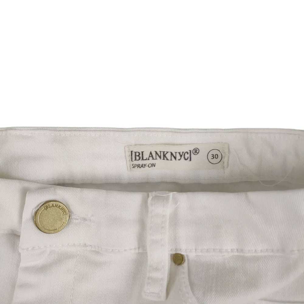 Blank Nyc [BLANKNYC] White Stretch Denim Skinny J… - image 2