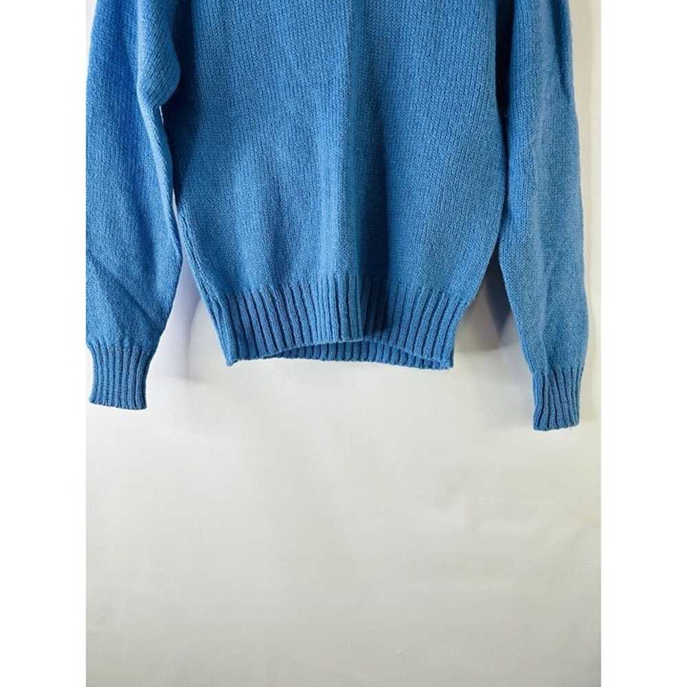 VTG 80s Womens Medium Wool Lightweight Knit Crewn… - image 2