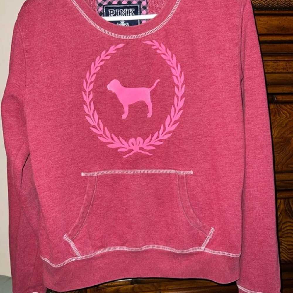 VS PINK VINTAGE SWEATSHIRT - image 5