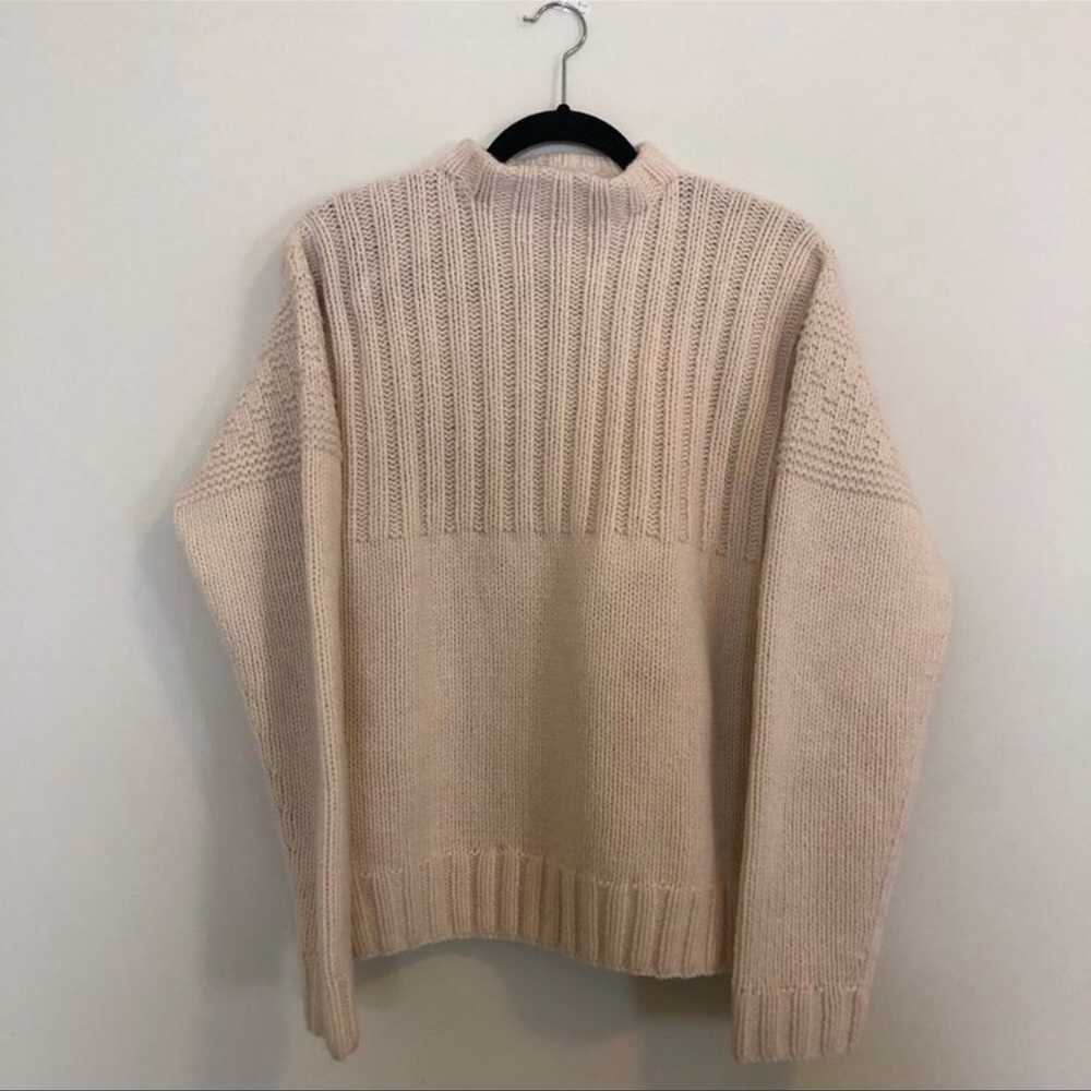 Polo by Ralph Lauren Cream Knit Sweater - image 1