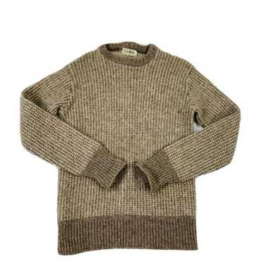 VTG 90s L.L Bean Chunky Wool Sweater - image 1