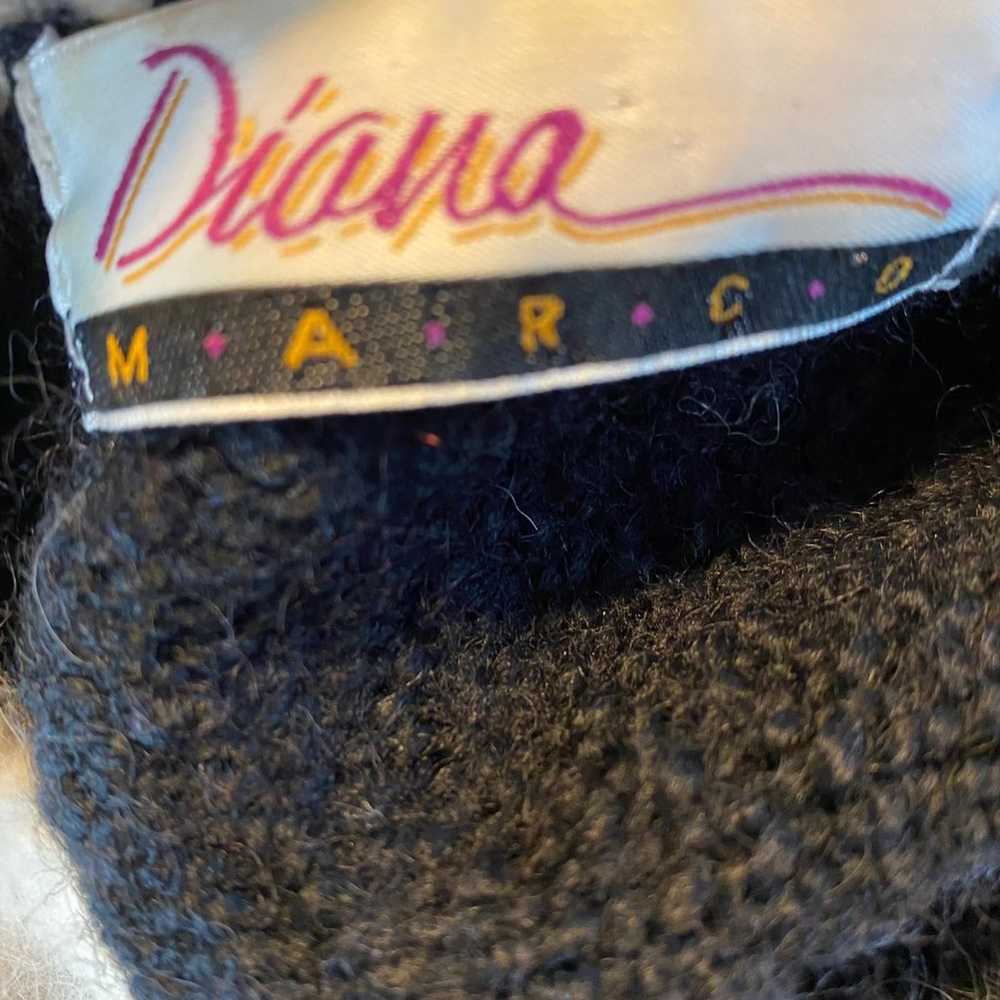 Vtg 80's Diana Marco 24/Med Sweater - image 8