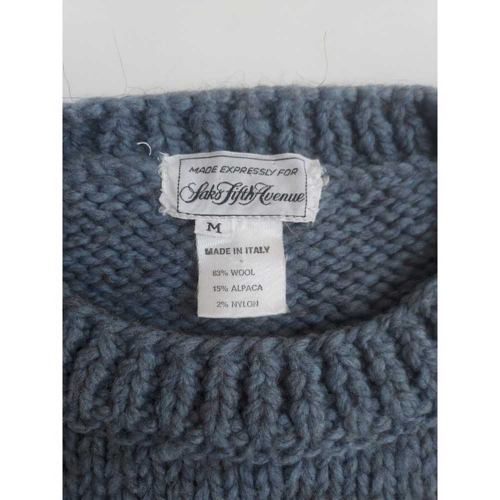 Vintage 80's Ladies Saks 5th Avenue Italian Wool … - image 2