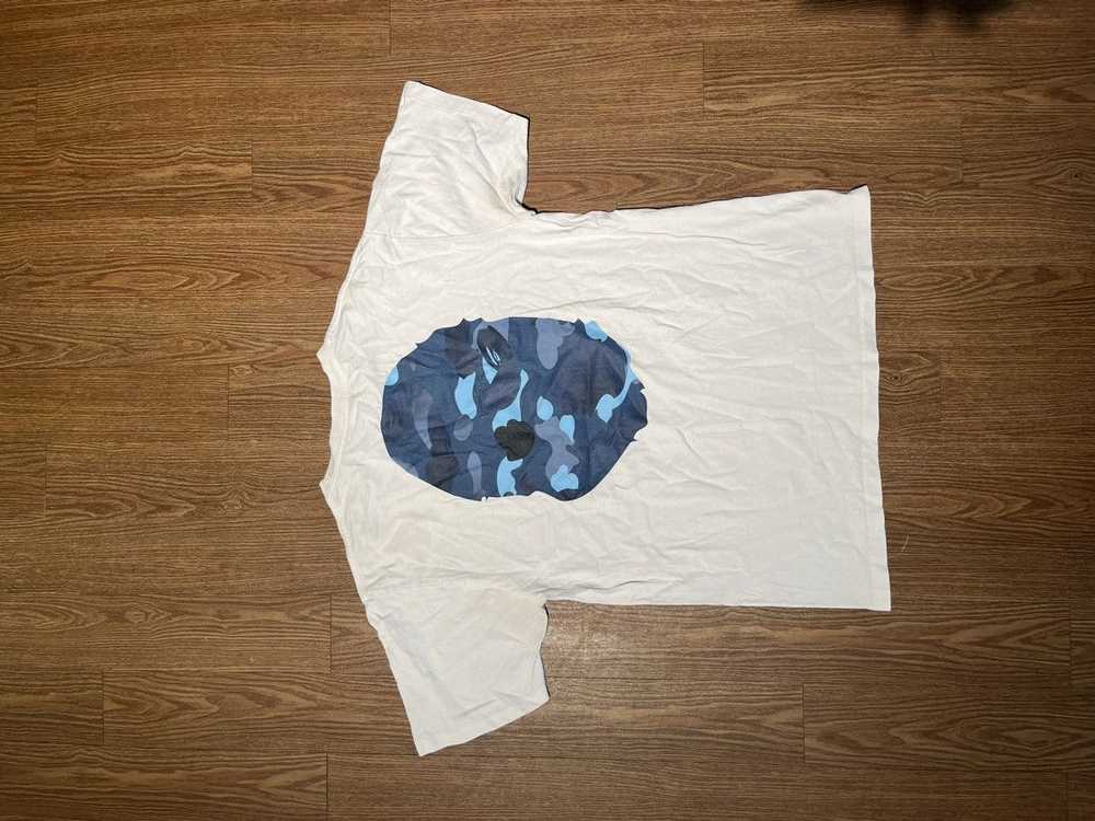 Bape Gradation Camo Big Ape Head Tee - image 2