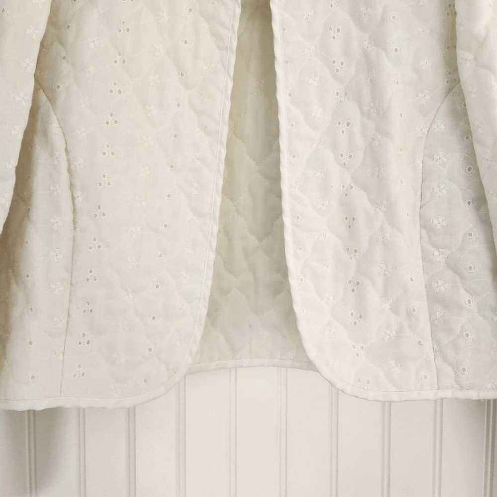 VINTAGE PARTNERS PLEASE MALCO MODES White Eyelet … - image 3