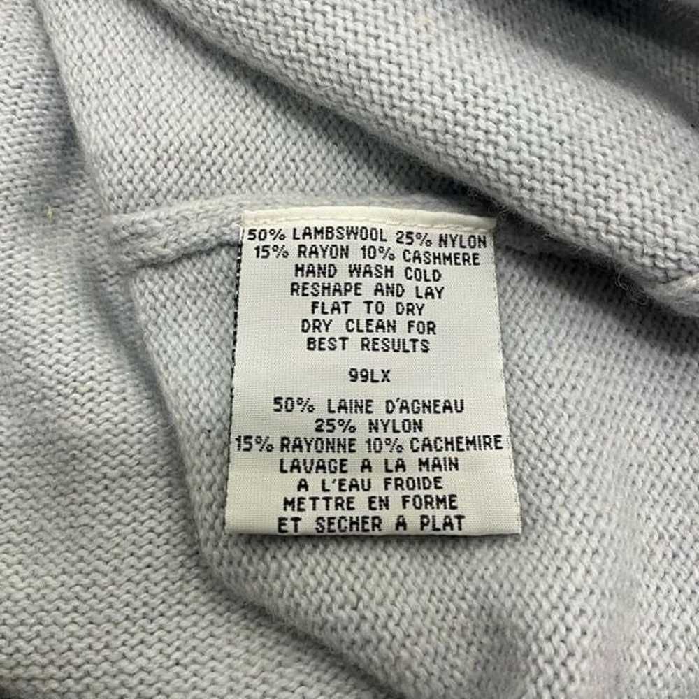 EILEEN FISHER Lambswool Cashmere Blend Sweater Ta… - image 5