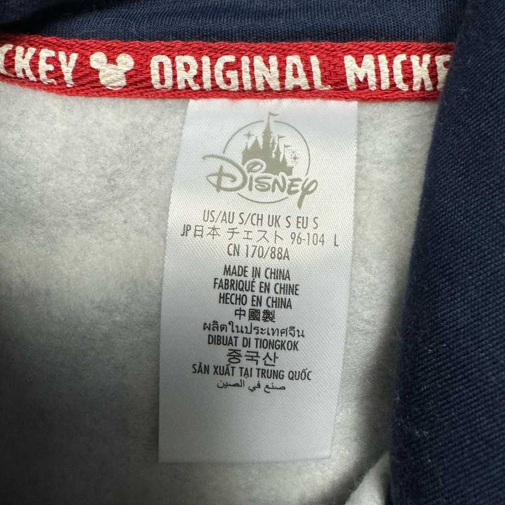 Disney Disney Mickey Mouse Gray Navy Graphic Hood… - image 3