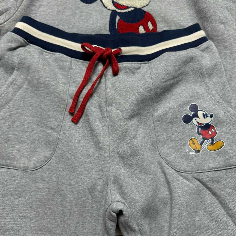 Disney Disney Mickey Mouse Gray Navy Graphic Hood… - image 5