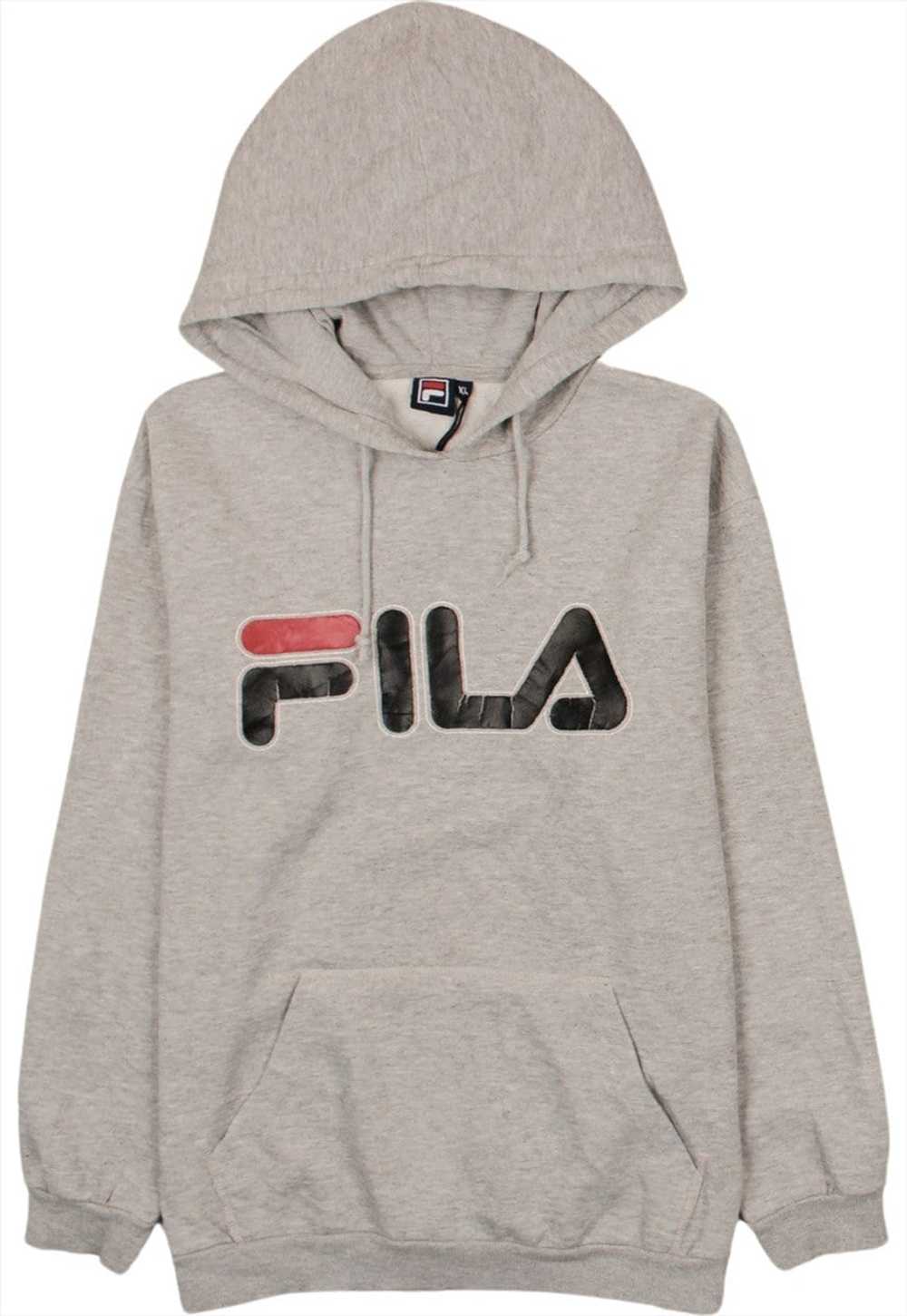 Vintage 90's Fila Hoodie Spellout - image 1