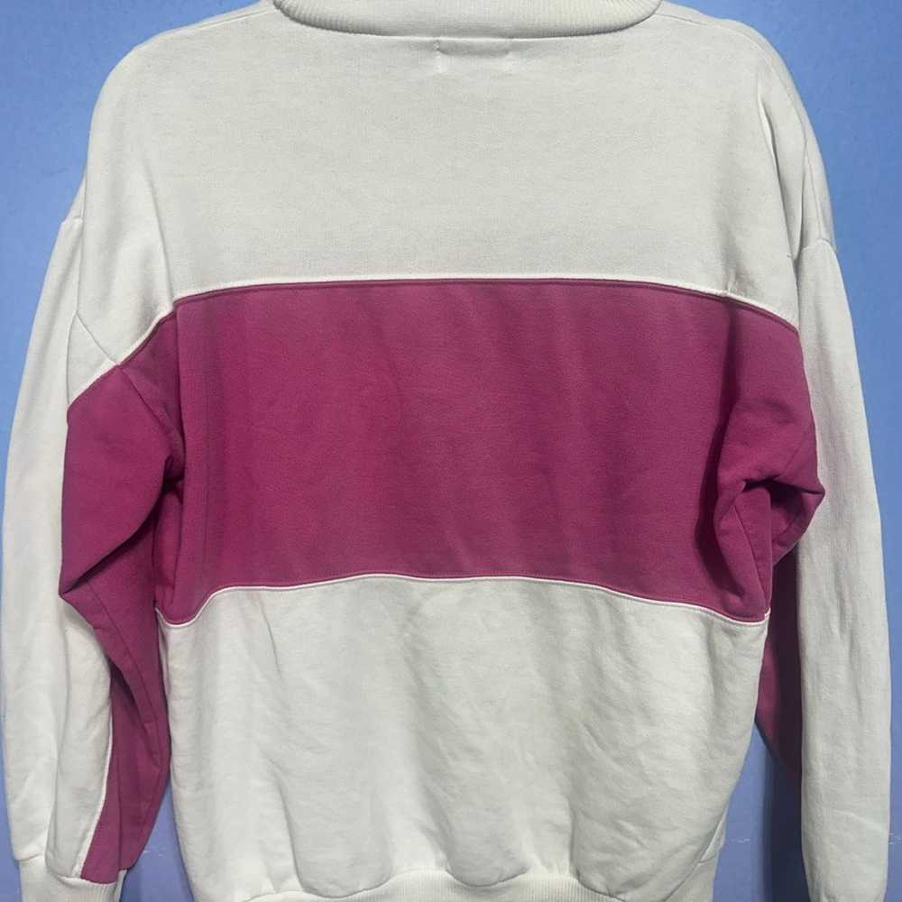 Vintage 80s Izod Lacoste Sweatshirt Crewneck Bran… - image 4