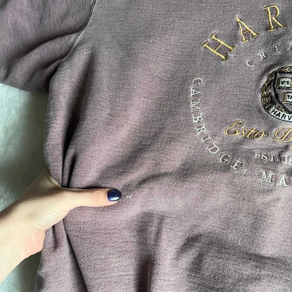 vintage harvard sweatshirt - image 3