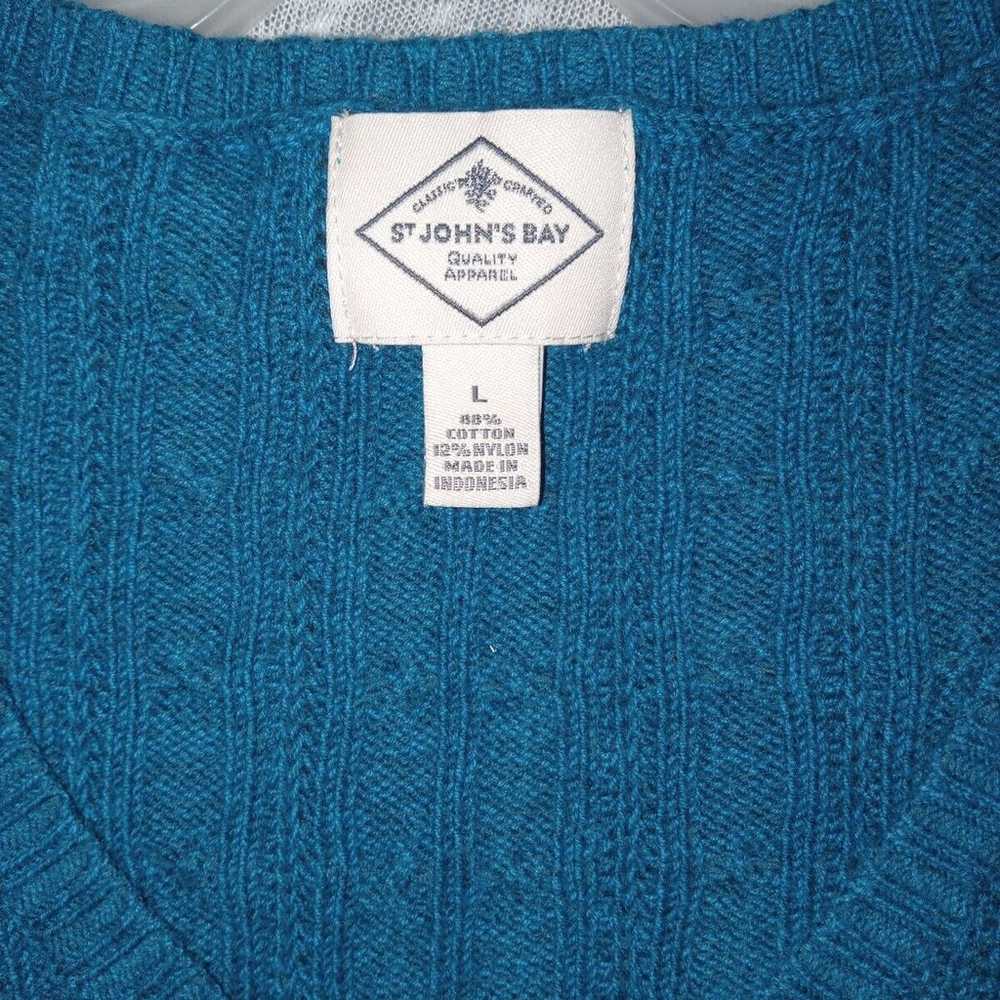 VINTAGE ST JOHN BAY WOMENS SWEATER SIZE L - image 3