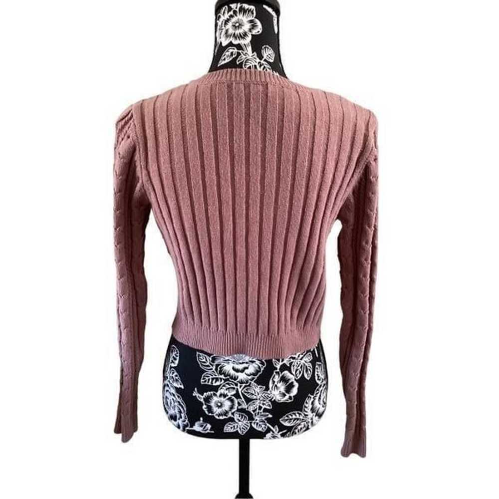 Wild Fable Button Up Knit Sweater Career Occupati… - image 2