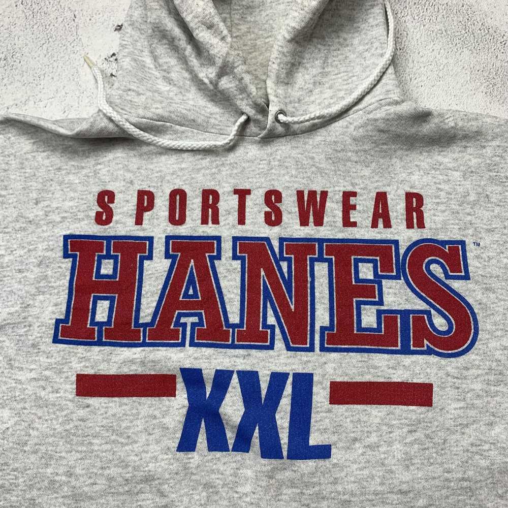 Hanes × Vintage Vintage Hanes Sportswear Hoodie - image 2