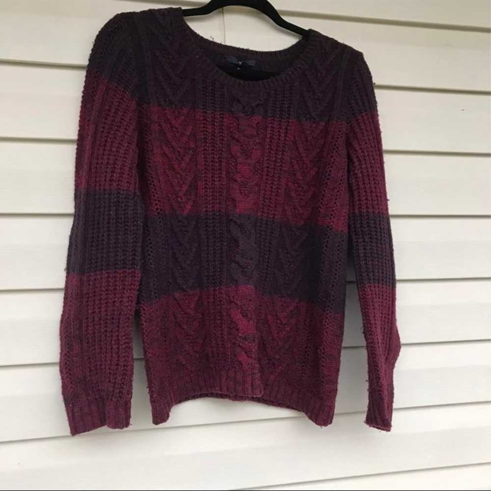 Gap Cable Knit Sweater Chunky Knit Large (E) - image 3